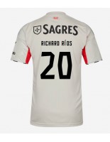 Moške Nogometnih dresov Benfica Richard Rios #20 Gostujoči 2025-26 Kratki rokavi Moške Nogometnih dresov Benfica Richard Rios #20 Gostujoči 2025-26 Kratki rokavi